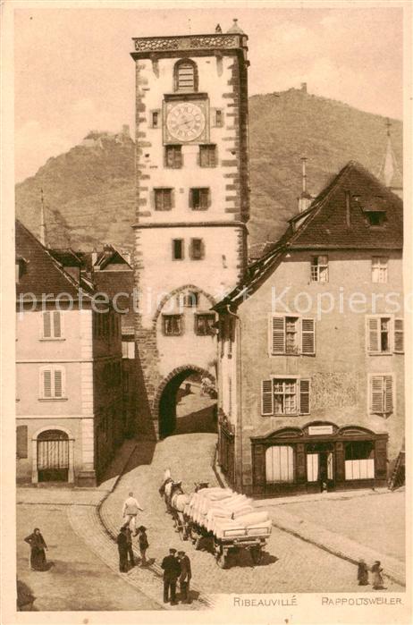 Ribeauville Haut Rhin Alsace 68 Stadttor