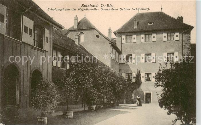 Sulzbach Soultzbach-les-Bains 68 Haut-Rh Erholungsheim der Rappoltsweiler Schwes