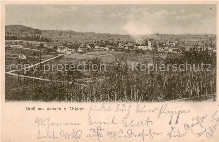 Aspach 68 Haut-Rhin Panorama