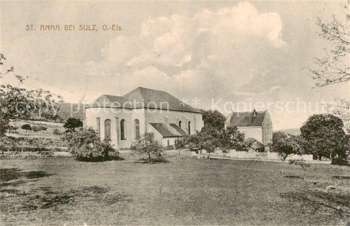 St Anna Sulz Soultz 68 Haut-Rhin Kirche