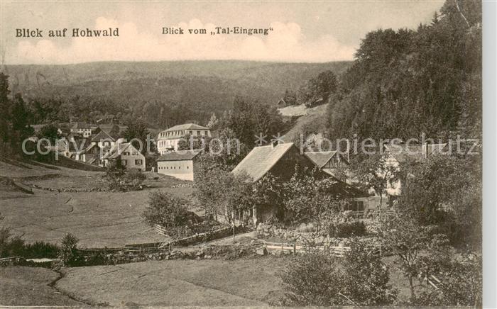 Hohwald Bad 67 Blick vom Taleingang