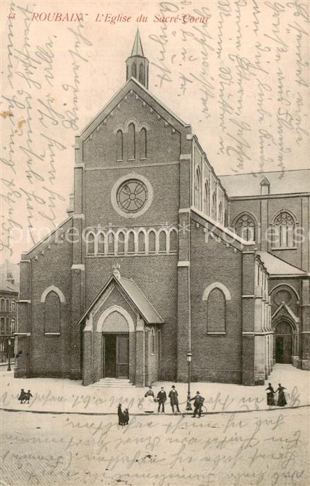 Roubaix 59 Nord Eglise du Sacre Coeur