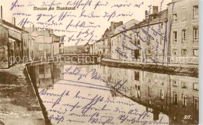 Mouzon 08 Ardennes Partie am Maaskanal