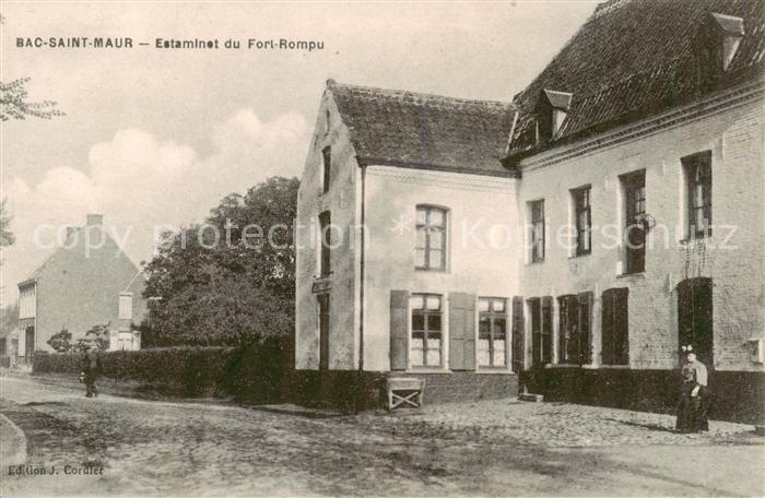 Bac-Saint-Mur Sailly-sur-la-Lys 62 Pas-de-Calais Estaminet du Fort Rompu