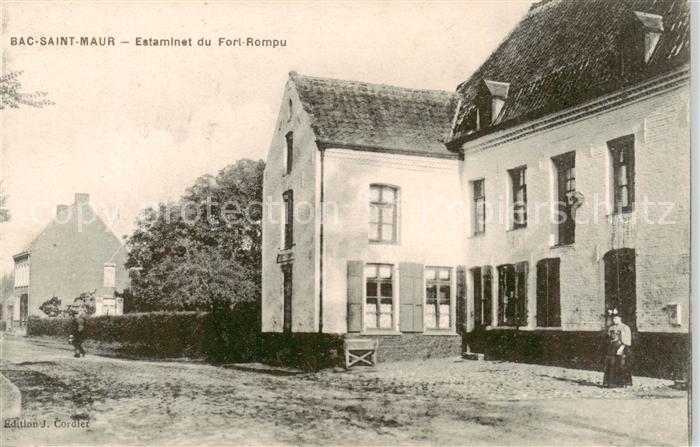 Bac-Saint-Mur Sailly-sur-la-Lys 62 Pas-de-Calais Estaminet du Fort Rompu