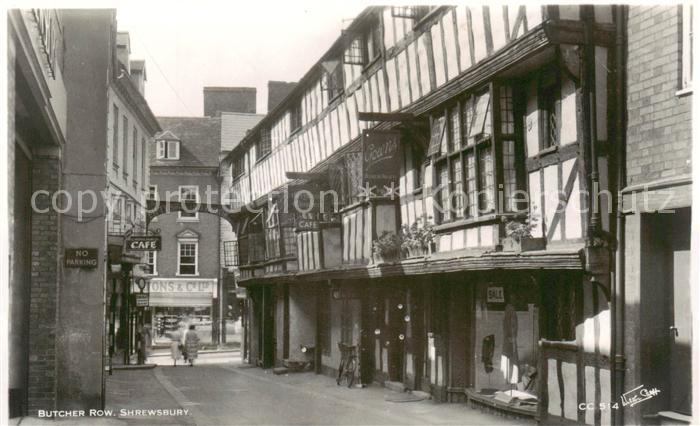 Shrewsbury  UK Butcher Row