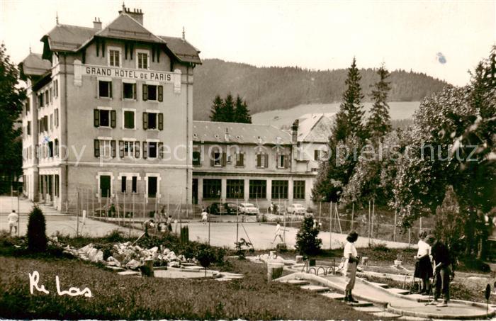 Villard-de-Lans 38 Isere Grand Hotel de Paris Minigolf
