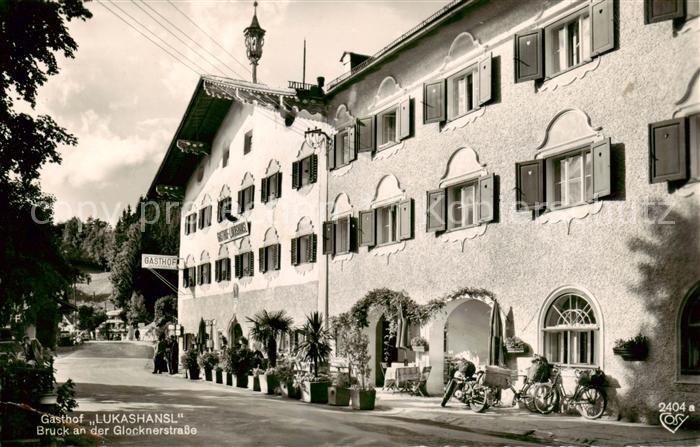 Bruck Grossglocknerstrasse Gasthof Lukashansl