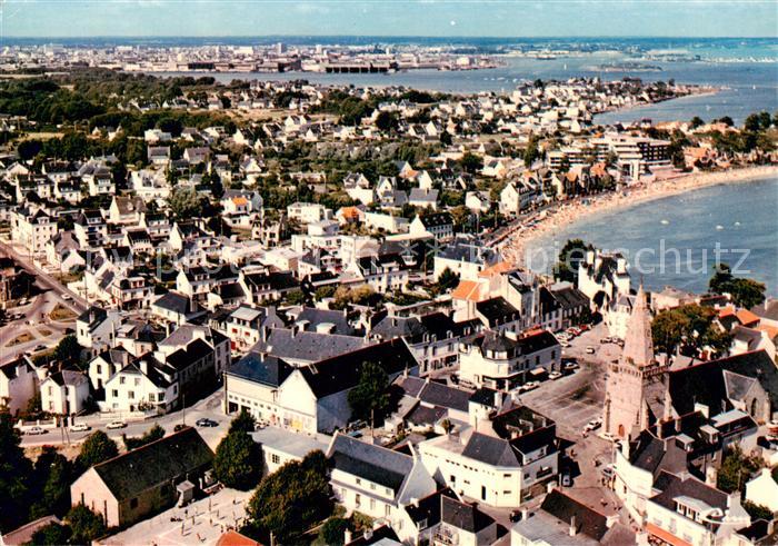 Larmor-Plage 56 Morbihan Vue generale aerienne