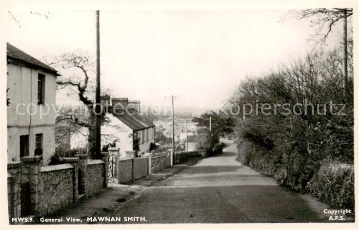 Mawnan Smith Cornwall UK General view Friths Series