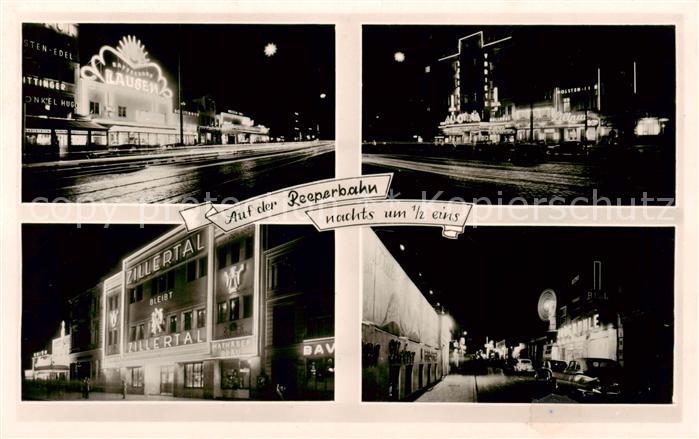 HAMBURG  CITY Auf der Reeperbahn nachts um 1/2 eins