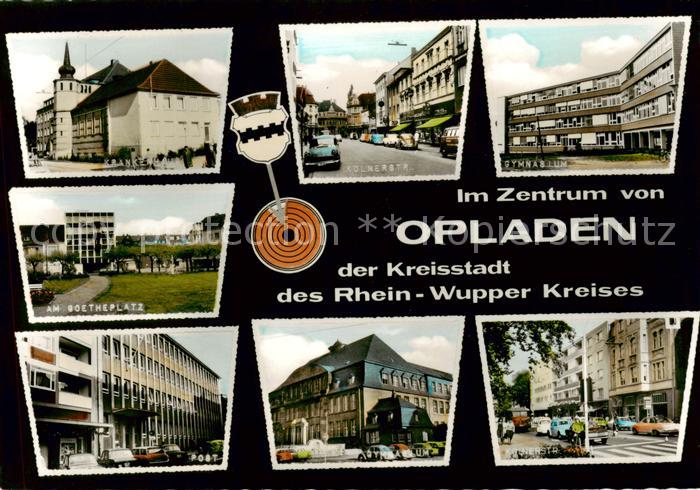 Opladen Leverkusen Krankenhaus Goetheplatz Post Koelnerstrasse Gymnasium