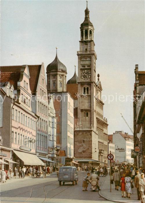 Augsburg Rathaus und Perlach
