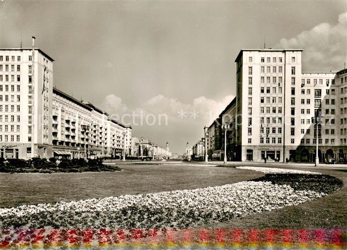 BERLIN  CITY Stalinallee Frankfurter Allee