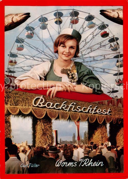 Worms Rhein Backfischfest Riesenrad