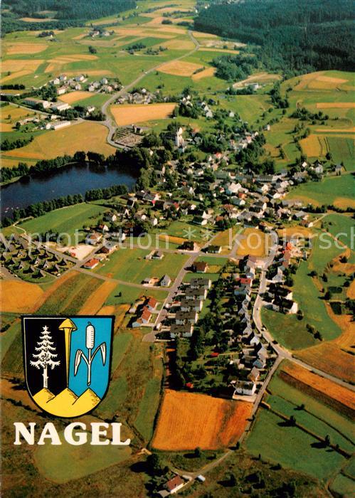 Nagel Fichtelgebirge Oberfranken Fliegeraufnahme