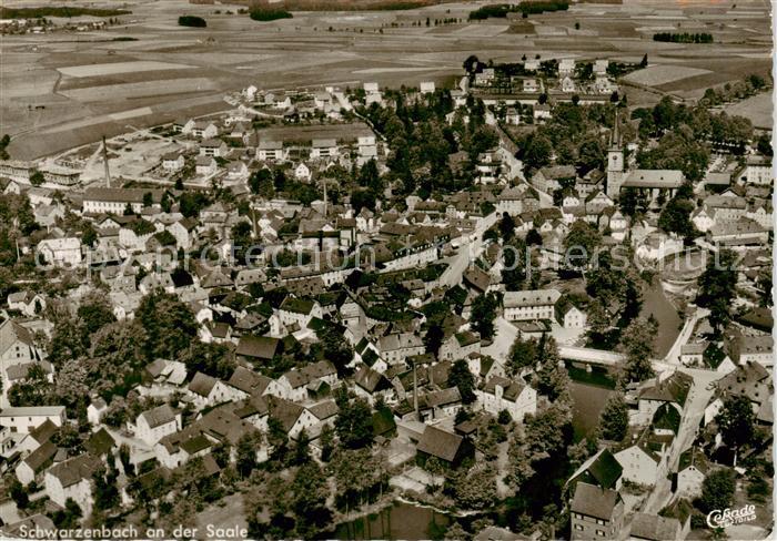 Schwarzenbach Saale Fliegeraufnahme