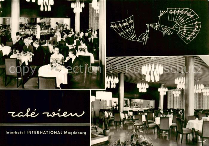 MAGDEBURG  CITY Cafe Wien Interhotel International