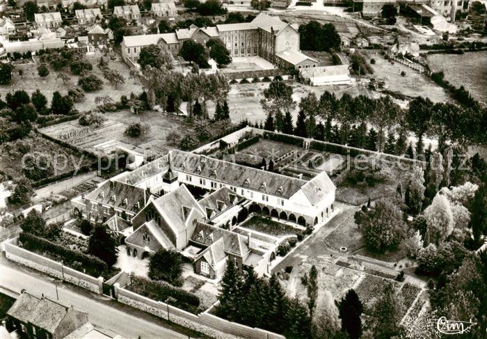 Fourmies 59 Nord Monastère des Clarisses vue aérienne