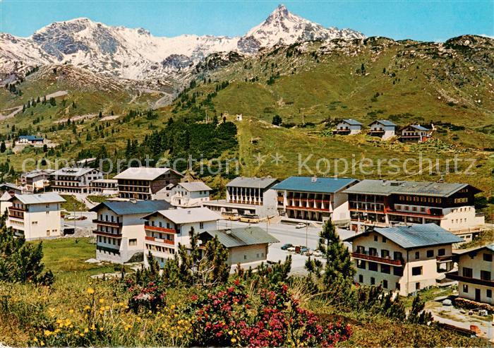 Obertauern AT Panorama Wintersportplatz Hotels Radstaedter Tauern