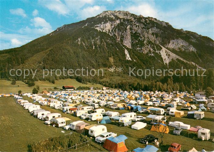 Ruhpolding Bayern Campingplatz Ortnerhof Rauschberg