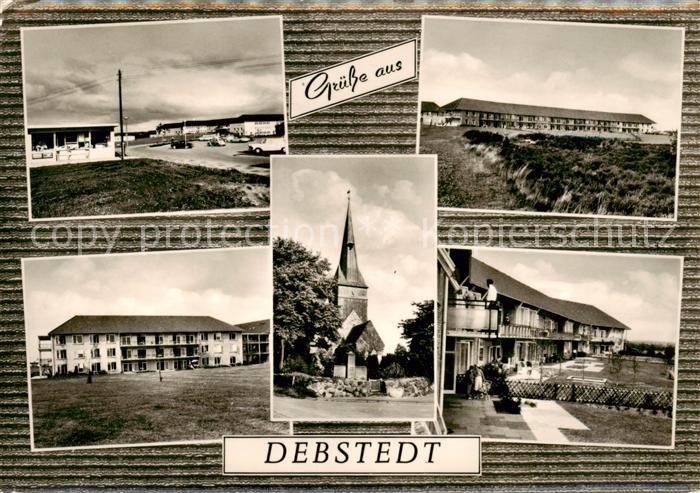 Debstedt Langen Teilansichten Kirche