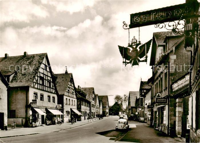 Feucht Hauptstrasse Tuerschild