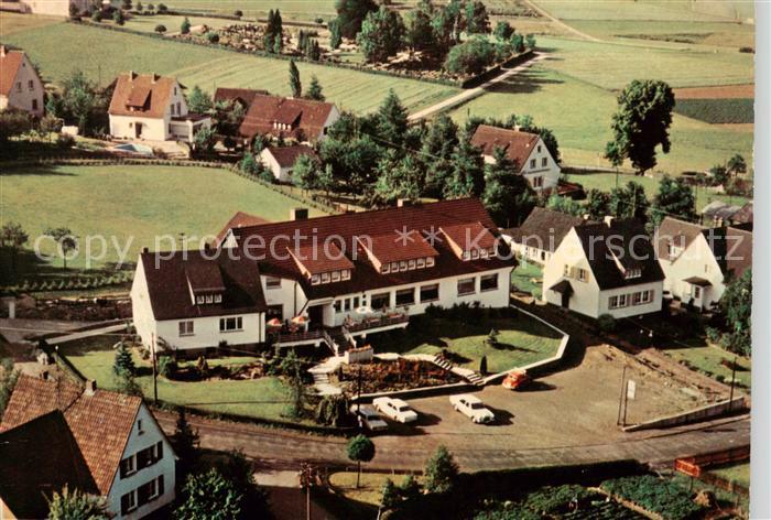 Kreuztal Westfalen Berghotel Wetz Fliegeraufnahme