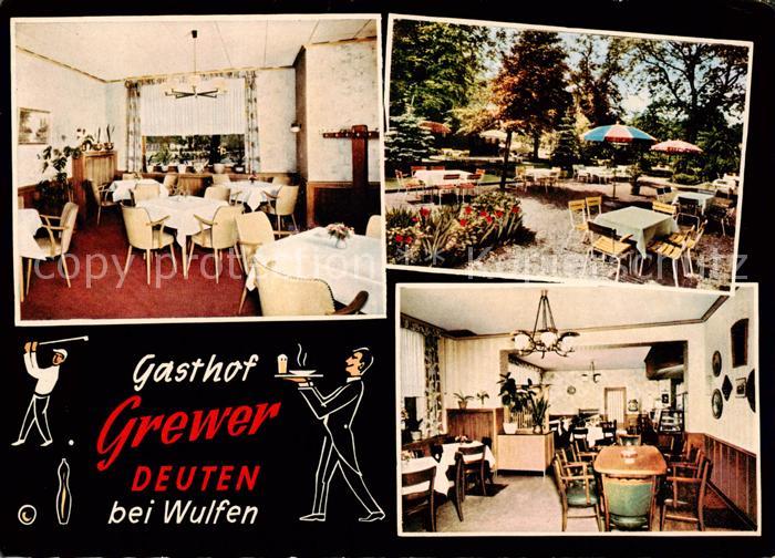 Deuten Gasthof Grewer Gastraeume Terrasse