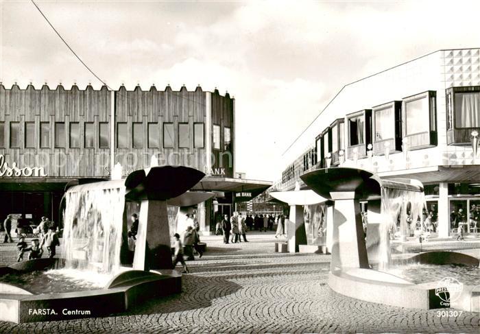 Farsta Stockholm Sweden Centrum Brunnen