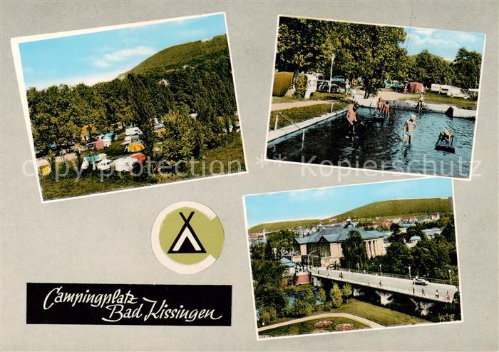 Bad Kissingen Campingplatz Schwimmbad Panorama