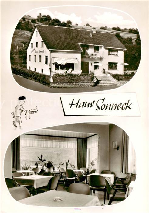 Frammersbach Haus Sonneck Gaststube