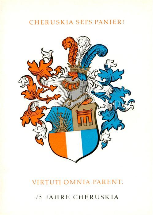 Karlsruhe Baden Wappen Studentika Cheruskia Sei’s Panier