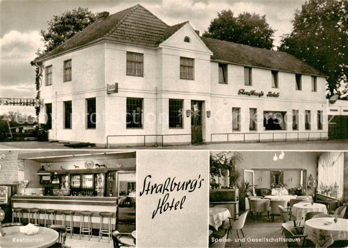 Goldenstedt Strassburgs Hotel und Ausflugsrestaurant Gaststube Bar