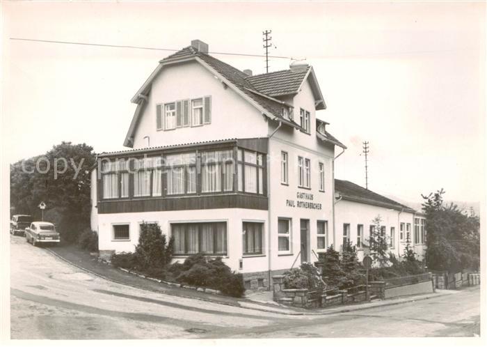 Schneidhain Koenigstein Taunus Gasthaus Paul Rothenbicher
