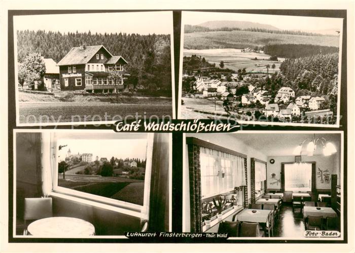 Finsterbergen Bad Cafe Waldschloesschen Panorama Gastraeume