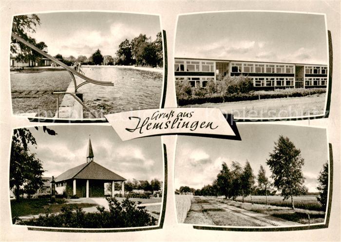 Hemslingen Schwimmbad Halle Kapelle Allee