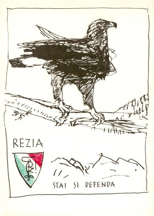 Fribourg  FR Wappen Rezia Stai si Defenda