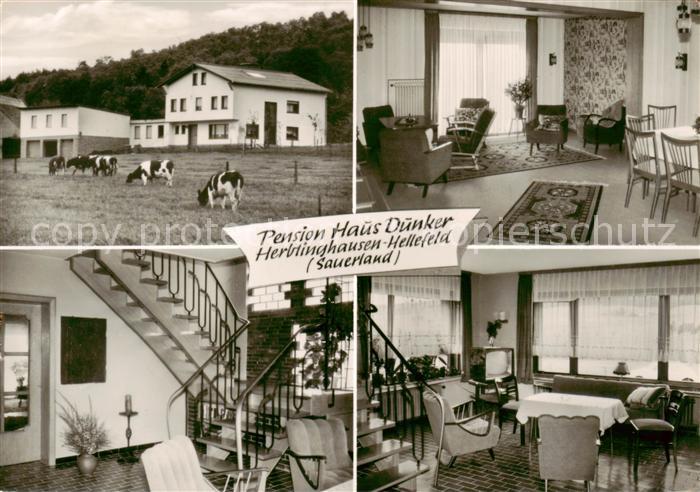 Hellefeld Pension Haus Duenker Gastraeume