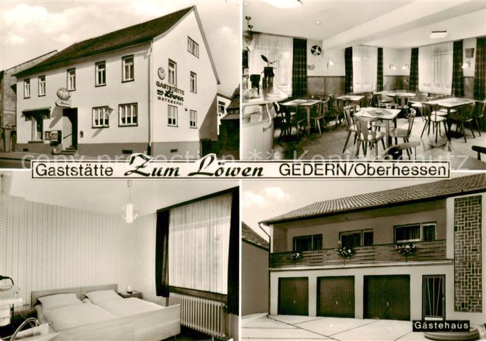 Gedern Gaststaette Zum Loewen Gaststube Zimmer Gaestehaus