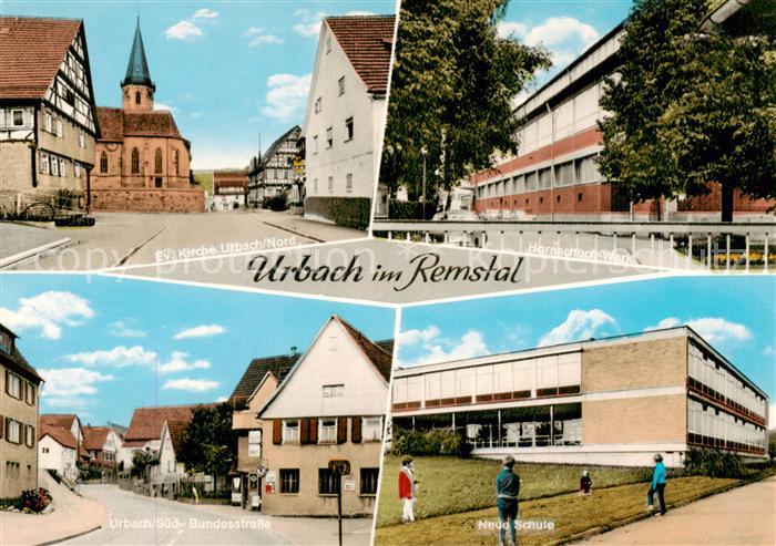 Urbach Remstal Ev Kirche Urbach Nord Hornschuch Werk Bundesstrasse Neue Schule