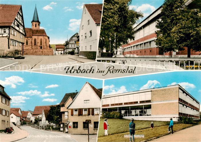 Urbach Remstal Ev Kirche Hornschuch Werk Bundesstrasse Neue Schule