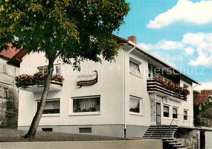 Geroda Unterfranken Bayern Gaststaette Gruenes Tal