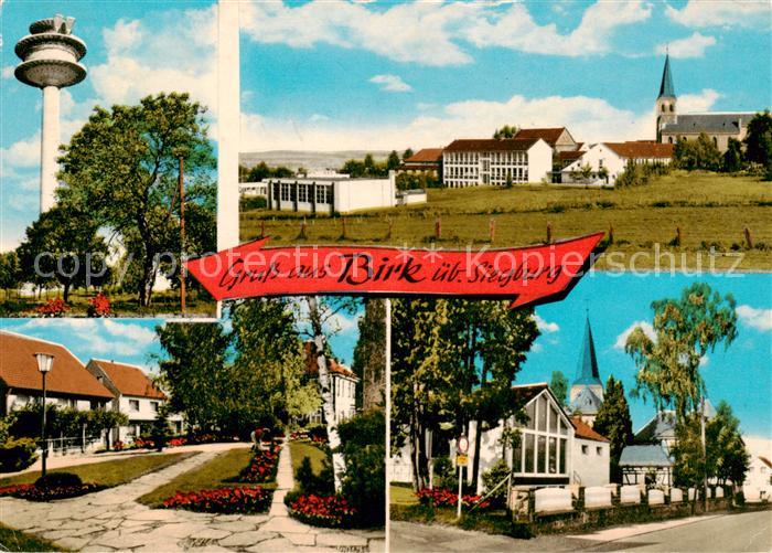 Birk Siegkreis Fernsehturm Panorama Kirche Ortspartien
