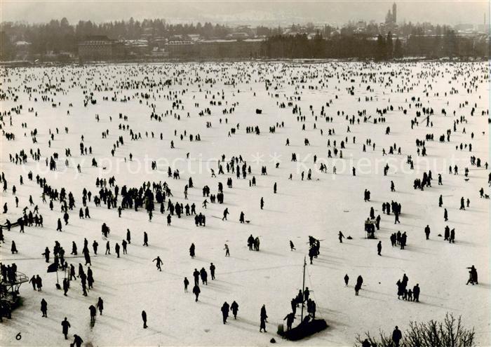 Zuerichsee ZH Seegfroerni 1963