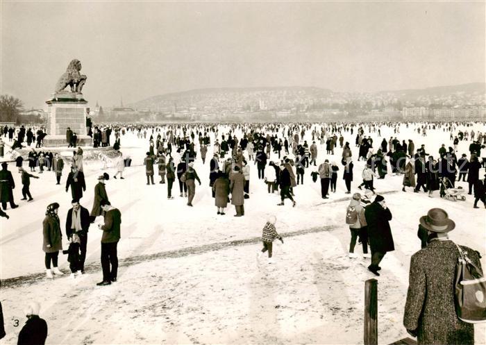 Zuerichsee ZH Seegfroerni 1963