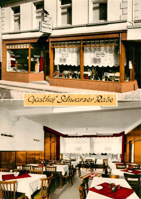 Kevelaer Gasthof Schwarzer Rabe Gastraum