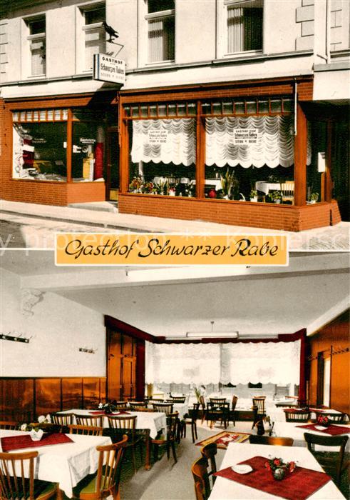 Kevelaer Gasthof Schwarzer Rabe Gastraum