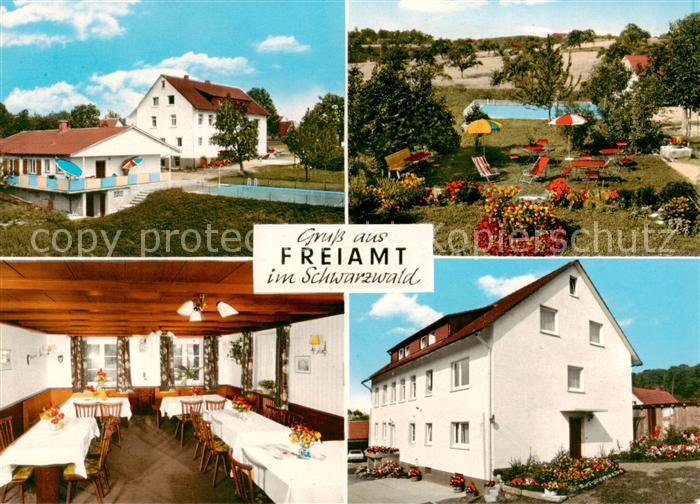 Freiamt Emmendingen BW Pension Lydia Schneider Gastraum Gartenterrasse Schwimmba