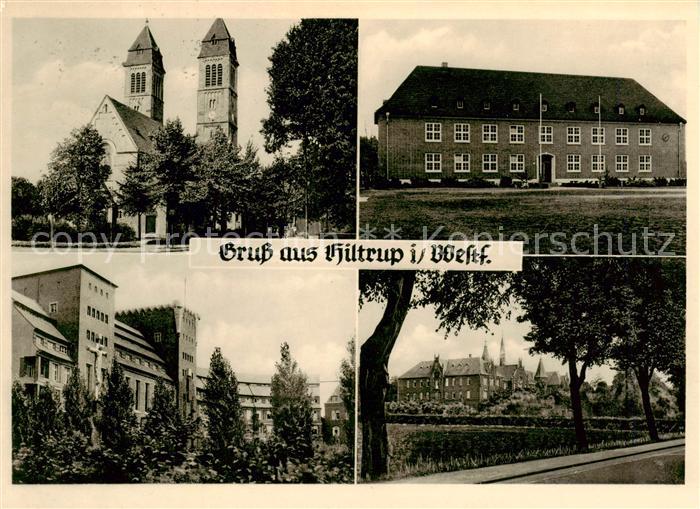 Hiltrup Muenster Westfalen Kirche Teilansichten
